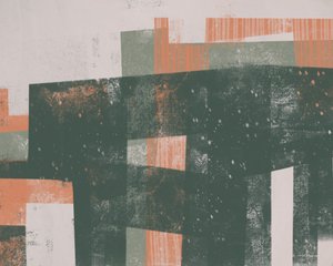 Abstrakte geometrische Schichten von MANSI SAXENA