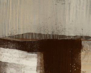 Erdige abstrakte Landschaft von MANSI SAXENA