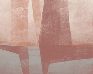 Moderne Terrakotta-Abstraktion von MANSI SAXENA