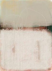 Gedämpfter Horizont Abstrakt von MANSI SAXENA