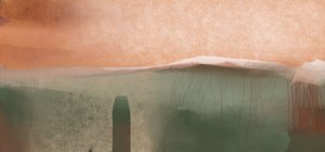 Gelassene abstrakte Landschaft von MANSI SAXENA