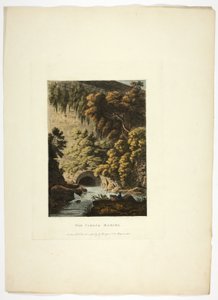 Die Cloaca Maxima, Tafel drei aus Ruinen von Rom von M. Dubourg