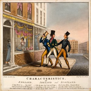 Charakteristika, oder England, Irland und Schottland, Druck von George Hunt, 1827