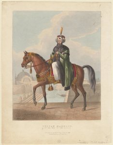 Porträt von Mahmud II. 1785-1839, Sultan des Osmanischen Reiches, 1829 von M. Gauci