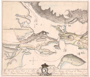 Plan von Rhode Island von Seix