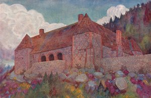 Ein Haus in Polen: Blick von Südosten, 20. Jahrhundert von Mackay Hugh Baillie Scott