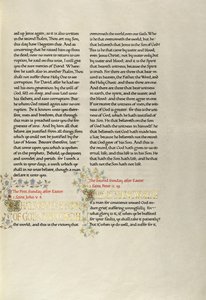 Geschmückte Textseite
