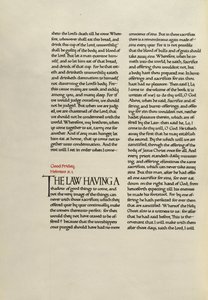 Geschmückte Textseite von Madelyn Walker