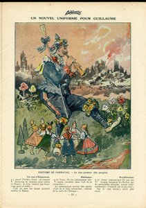 La Baionnette, Satirisch in Farben von Henri Maigrot