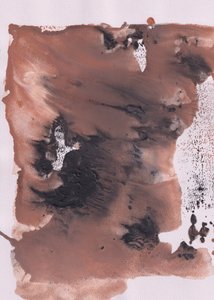 Fließendes Erdiges Abstrakt