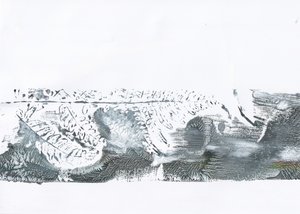 Strukturierter Grauer Horizont