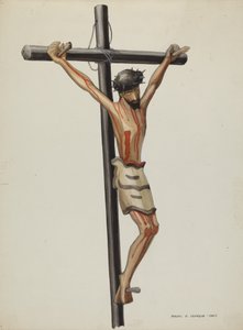 Bulto, Kruzifix, ca. 1937
