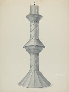 Penitente Altarkerzenständer von Majel G. Claflin