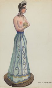 Santa Eine von Acht Jungfrauen Seitenansicht von Majel G. Claflin