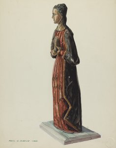 Unbenanntes Bulto, 1935-1942 von Majel G. Claflin