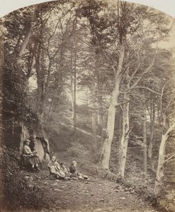 Ein Pfad durch einen Wald von Major Francis Gresley