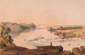 Wasserfälle des Rio Salado, 1857-1859