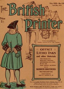 The British Printer Vol. XXX - No. 175 April-Mai, 1917 Umschlag, 1917