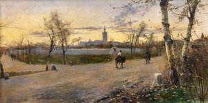 Blick auf Sevilla