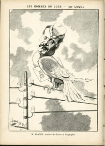 Illustration von Manuel Luque (1854-1919) in La Caricature (1880) von Manuel Luque