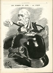 Illustration von Manuel Luque (1854-1919) in La Caricature (1880)
