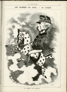 Illustration von Manuel Luque (1854-1919) in La Caricature (1880) von Manuel Luque