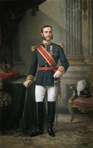 Porträt von Alfons XII. von Manuel Ojeda y Siles
