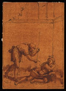 Cymon und Iphigenia von Marcantonio Raimondi