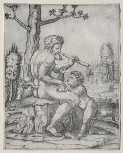 Faun und Kind, ca. 1509
