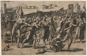 Massaker der Unschuldigen mit der Tanne, ca. 1511-1512