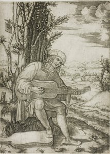 Philoteo Achillini von Marcantonio Raimondi