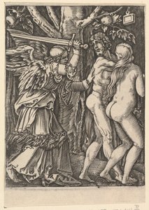 Die Vertreibung aus dem Paradies, nach Dürer, ca. 1500-1534
