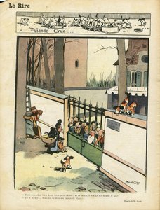 Illustration von Marcel Capy (1865-1941) in Le Rire von Marcel Amable O.L. Capy