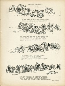 Illustration von Marcel Capy (1865-1941) in Le Rire, 02/03/12 - Honour Laundry - Sport, Fotografie Kamera Fotograf, Fechten