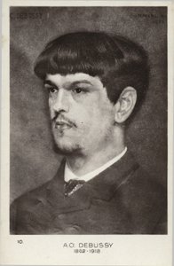 Claude Debussy, französischer Komponist (1862-1918) von Marcel Andre Baschet