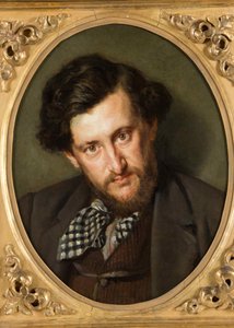Porträt von Georges Lafenestre 1837-1919, 1865 von Marcellin Gilbert Desboutin