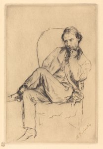 Renoir sitzt