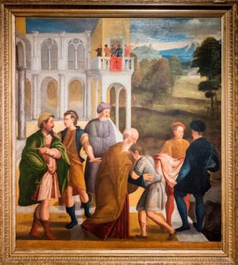 Die Rückkehr des verlorenen Sohnes von Marcello Fogolino