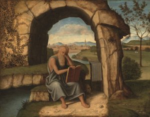 Heiliger Hieronymus in der Wildnis