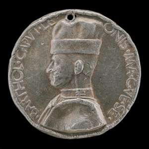 Bartolommeo Colleone aus Bergamo, 1400-1475, Condottiere [Vorderseite], 1454 oder später