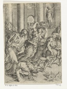 Christus vertreibt die Geldwechsler aus dem Tempel