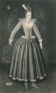 Lucy Harrington, Gräfin von Bedford, ca. 16. Jahrhundert 1904 von Marcus Garret Gheeraerts the Younger