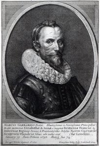Selbstporträt, graviert von Wenceslaus Hollar, 1644