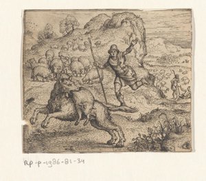 Fabel vom Jungen, der Wolf rief von Marcus Gheeraerts (I)
