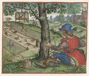 Fabel vom Vogelfänger von Marcus Gheeraerts (I)