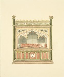 Denkmal für William Canynges in St. Mary Redcliffe von Marcus H. Homes