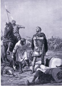 Gefangennahme des Kaisers Romanus Diogenes durch Alp Arslan im Jahr 1071 von Margaret Dovaston