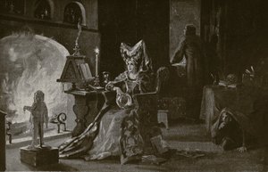 Die Herzogin von Gloucester praktiziert Zauberei, Illustration aus 
