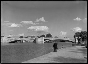 Ansicht der Brücke von Westen von Margaret Florence Harker