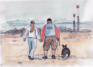 Mit dem Hund spazieren gehen - 04 von Margaret Loxton